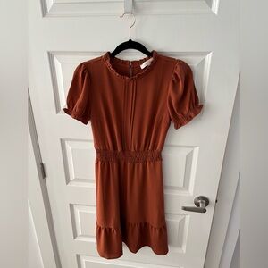Monteau Los Angeles Rust Dress